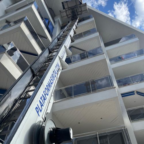 Plataforma elevadora 5º piso