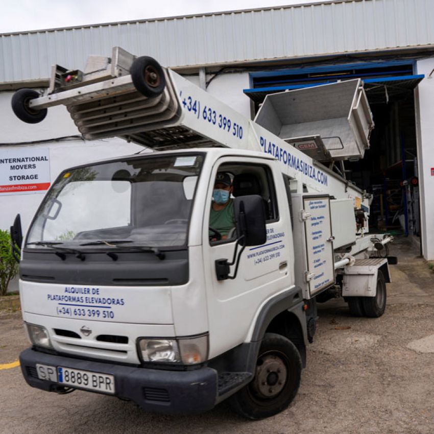 Grúas para Mudanzas en Ibiza